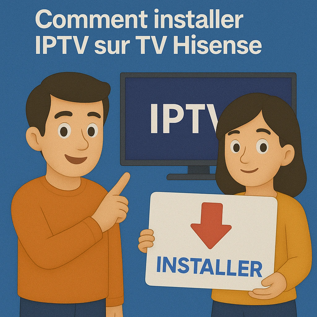 Comment installer IPTV sur TV Hisense